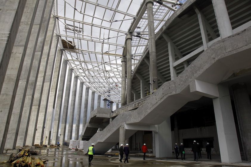 Два светодиодных табло появились на «Стадионе Нижний Новгород»