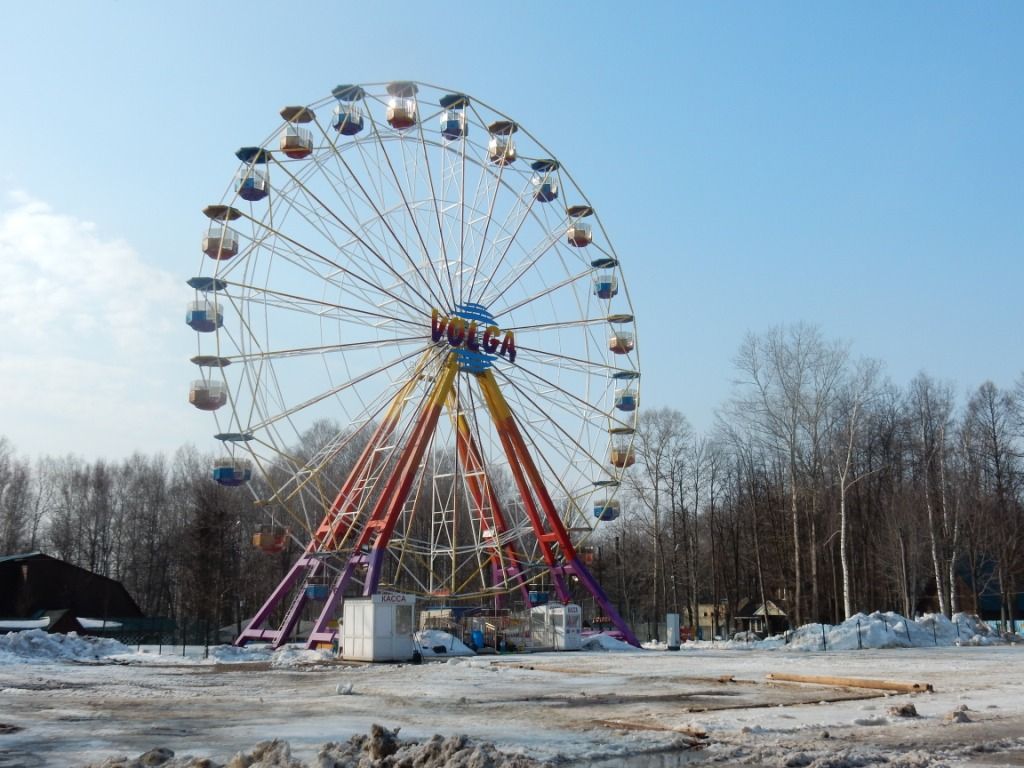 Колесо обозрения в великом новгороде фото