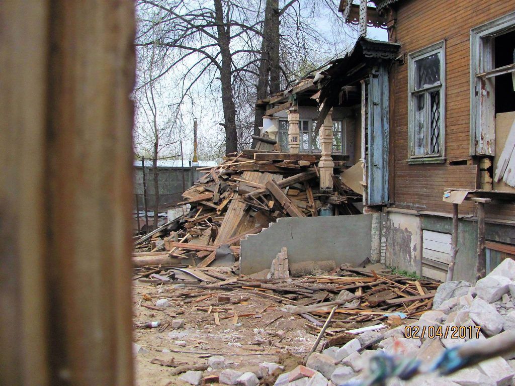 ОНФ: халатность властей привела к гибели Дома купца Смирнова