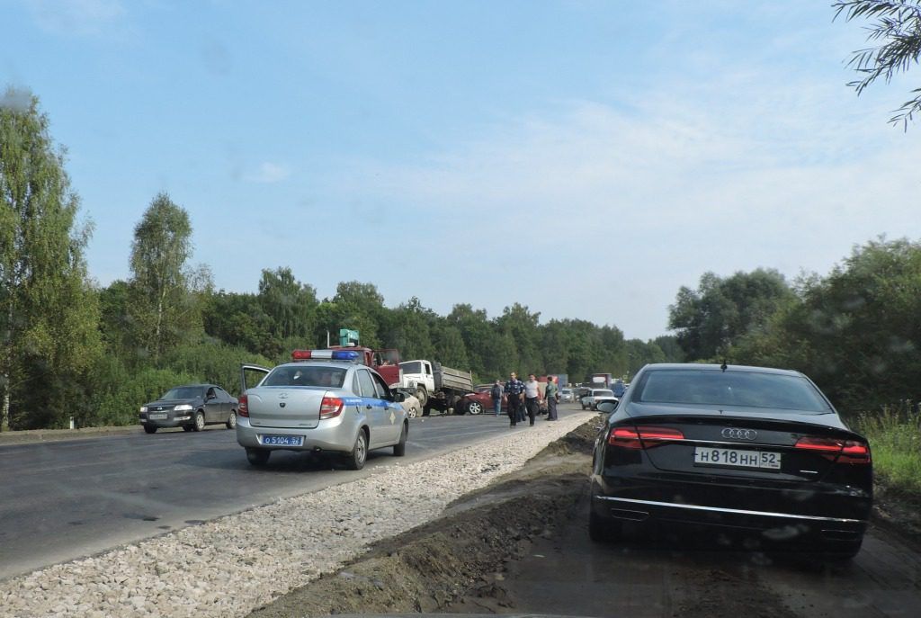 Массовое ДТП на Богородском шоссе (ФОТО)