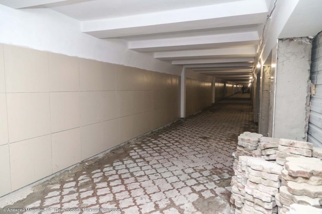 Около 50 млн рублей потратят на ремонт пяти пешеходных тоннелей в Нижнем Новгороде