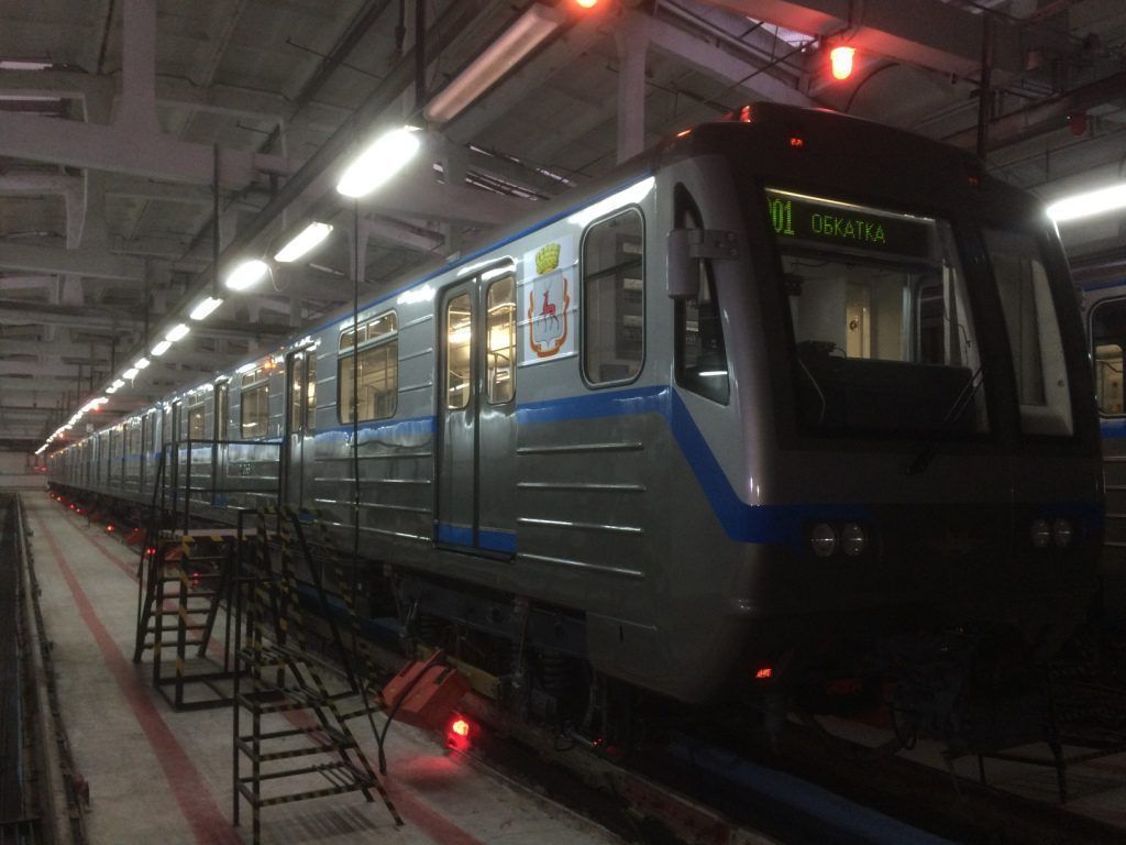Новые вагоны метро выйдут на линии в Нижнем Новгороде в январе
