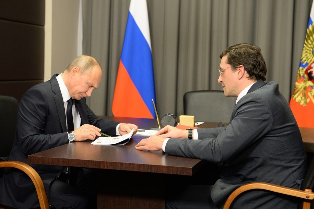 Путин пообещал Никитину во всем помогать региону