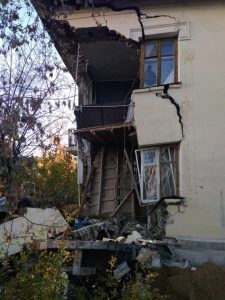 Дом обрушился в Нижегородской области во время укрепления фундамента