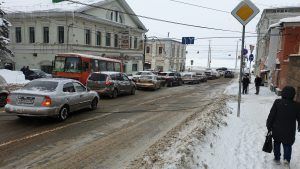 Провода оборвало на Зеленском съезде в Нижнем Новгороде