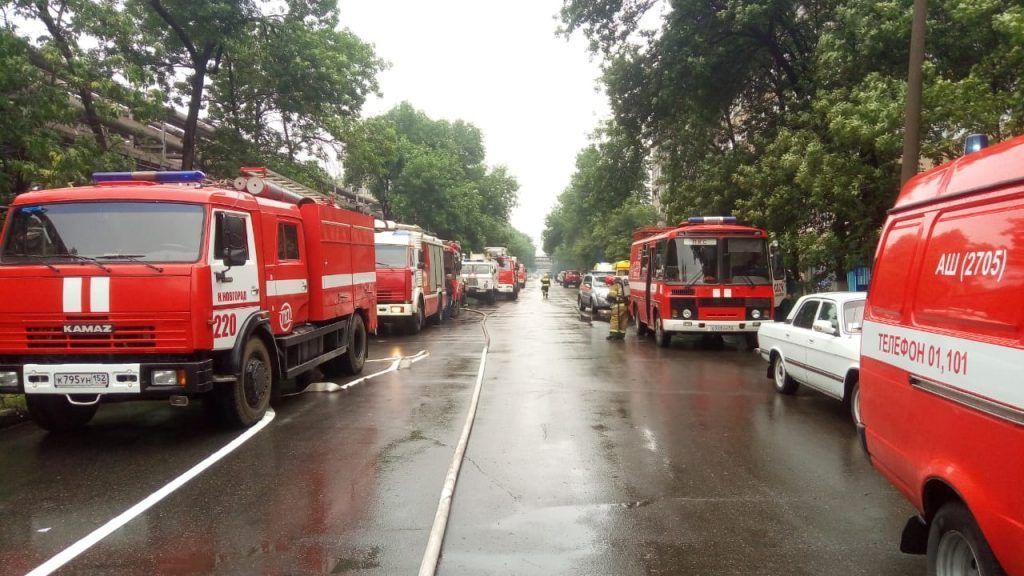 МЧС сообщило об отсутствии погибших при пожаре на ГАЗе