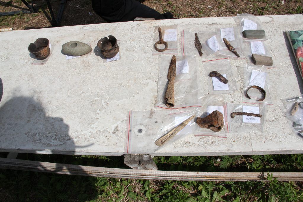 Предметы Бронзового века найдены при раскопках в Кузнечихе