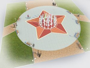 Работы в парке Победы ушли в зиму: успеют ли с фонтаном к 9 мая?