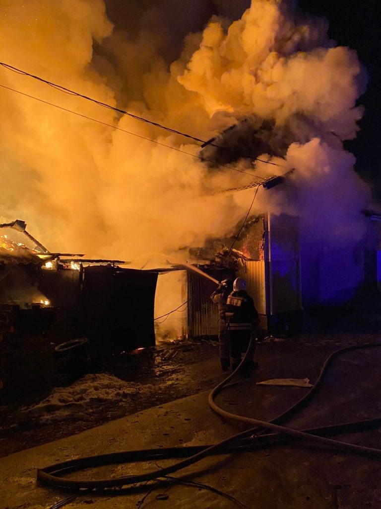 Два дома сгорели в Нижнем Новгороде 4 декабря