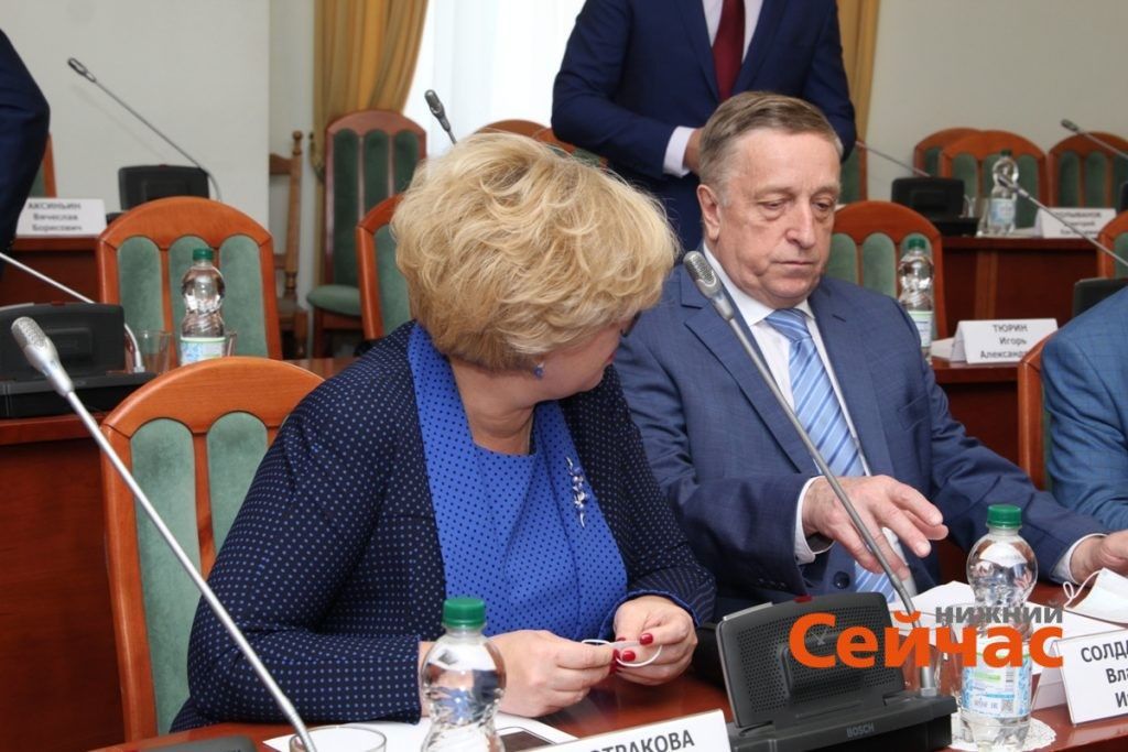 Заксобрание приняло отчет губернатора Нижегородской области за 2021 год