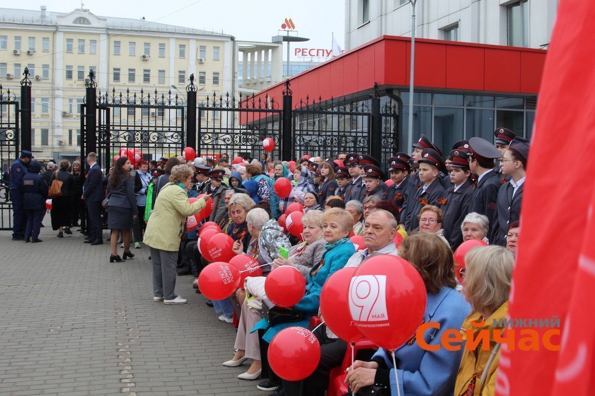 "Поезд Победы" торжественно отправился из Нижнего Новгорода 23 апреля