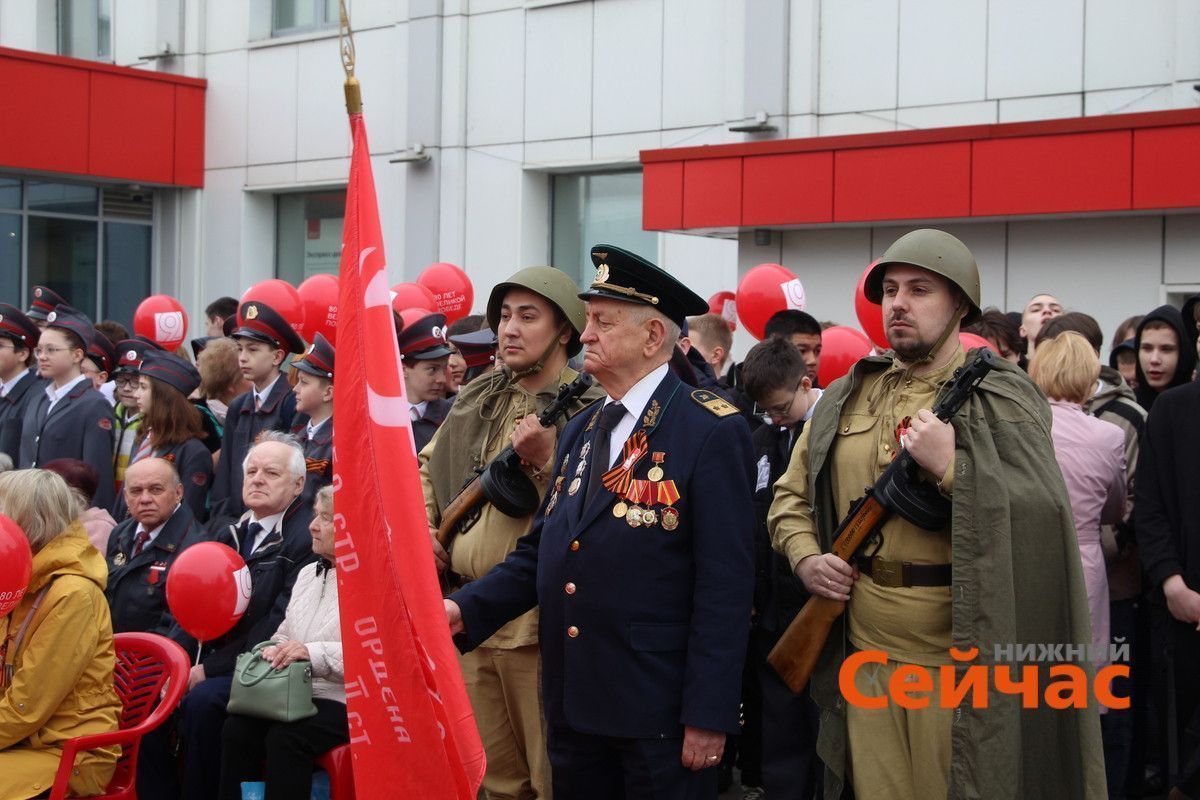 "Поезд Победы" торжественно отправился из Нижнего Новгорода 23 апреля