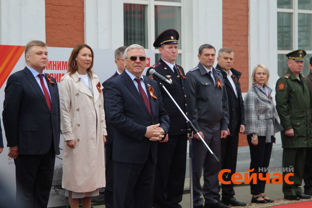 "Поезд Победы" торжественно отправился из Нижнего Новгорода 23 апреля
