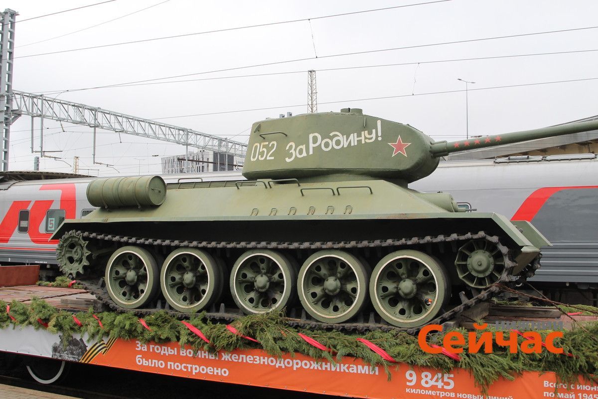 "Поезд Победы" торжественно отправился из Нижнего Новгорода 23 апреля