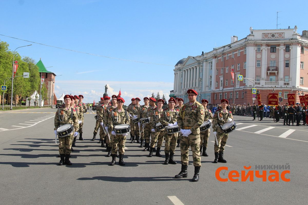 Парад в честь 80-летия Победы прошел в Нижнем Новгороде – фоторепортаж