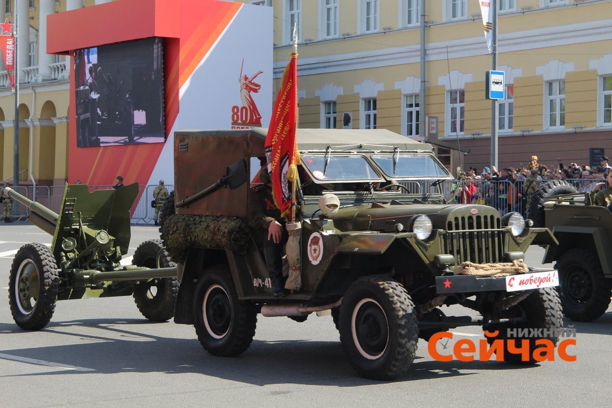 Парад в честь 80-летия Победы прошел в Нижнем Новгороде – фоторепортаж