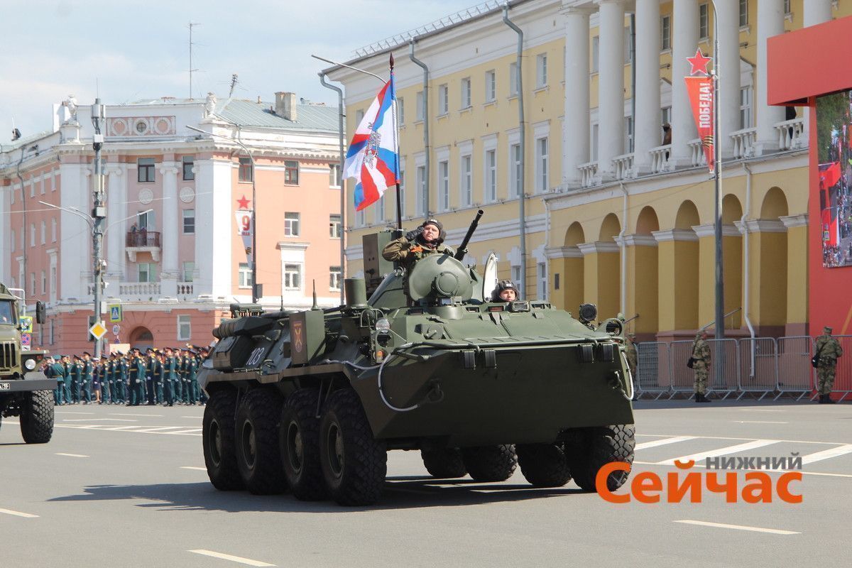 Парад в честь 80-летия Победы прошел в Нижнем Новгороде – фоторепортаж