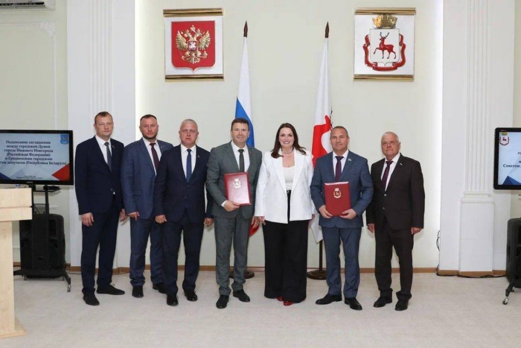 Евгений Чинцов подписал соглашение о сотрудничестве с белорусским Гродно