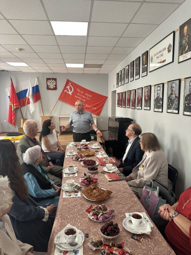 Депутат Гриневич встретилась с тружениками тыла и детьми блокадного Ленинграда