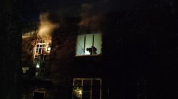 пожар в жилом доме