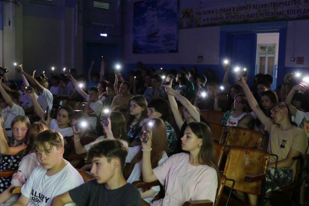 Евгений Чинцов принял участие в патриотическом фестивале на базе лагеря "Чайка"