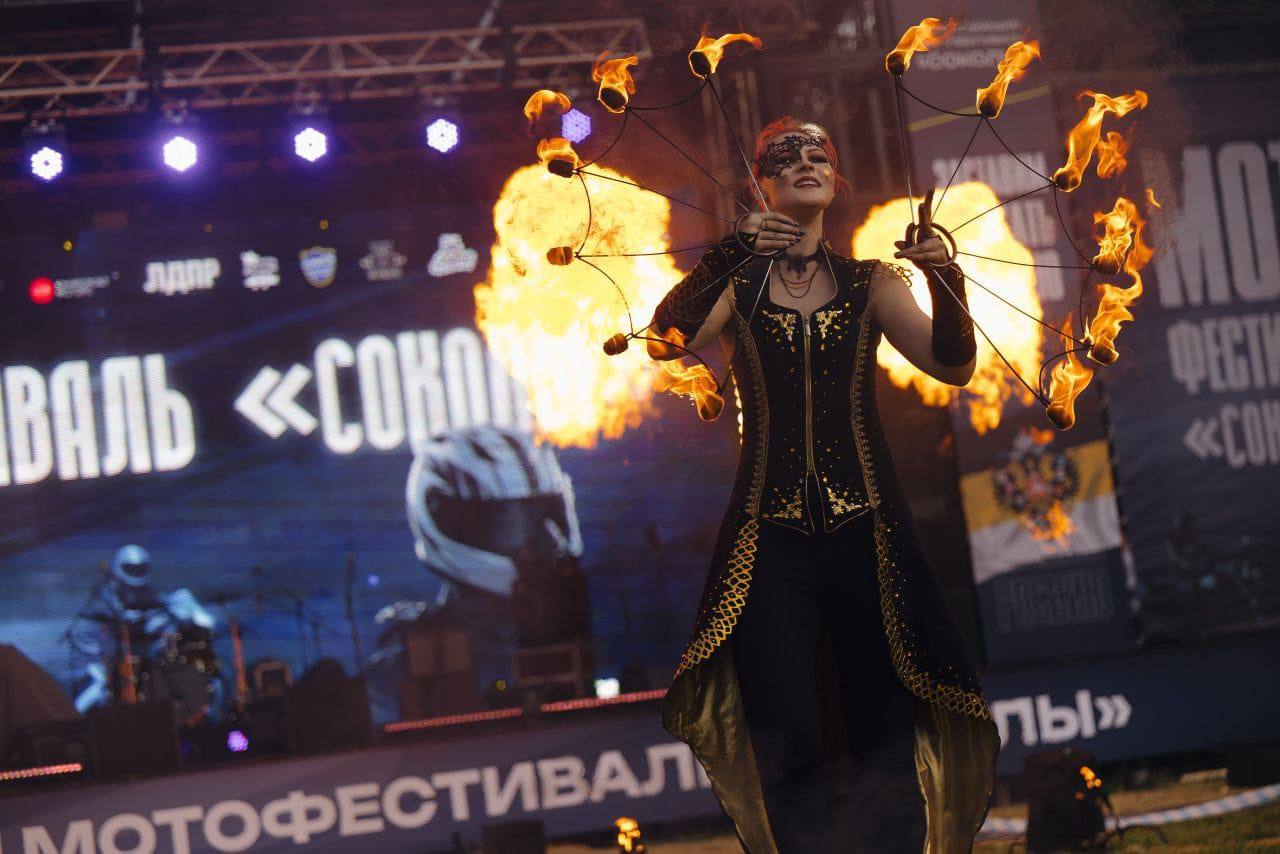 ЛДПР провела масштабный мотофестиваль «Соколы» в Подмосковье
