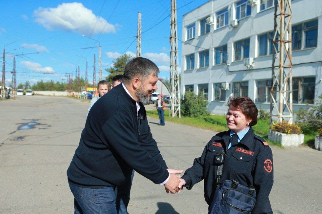 Клинков проверил подготовку МУП "Экспресс" к зиме
