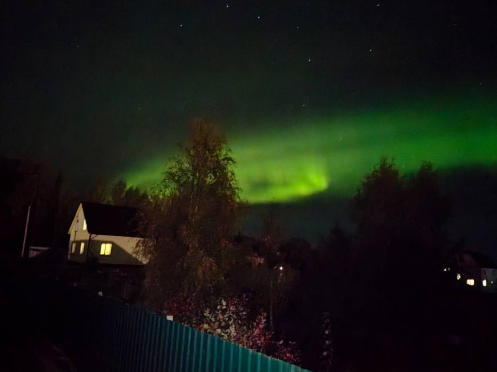 Северное сияние фиксировали нижегородцы вечером 29 сентября