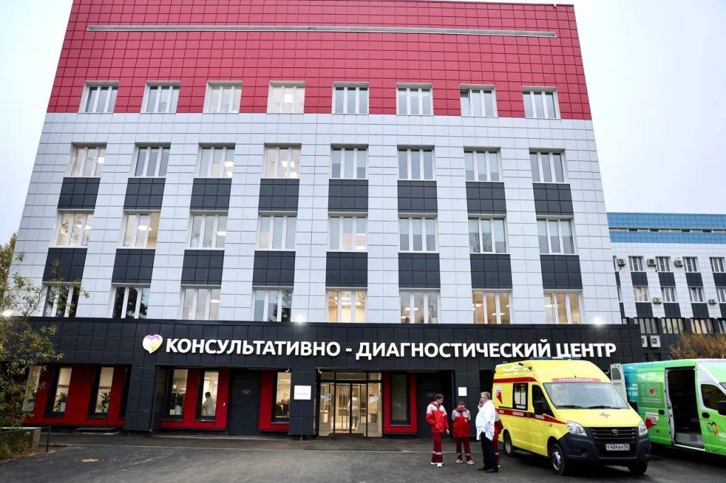 Губернатор Никитин и министр здравоохранения РФ Мурашко оценили "Квартал здоровья"